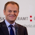 Donald Tusk bei Bundeskanzler Faymann (20110408 0017)